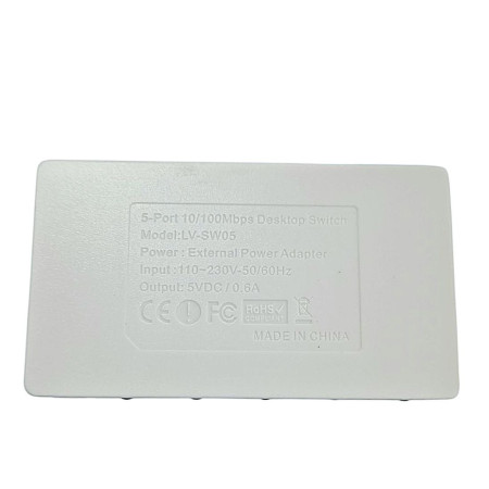 Коммутатор локальной сети (Switch) Pix-Link LV-SW05 5 Port