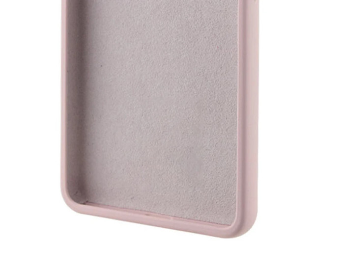 Чехол-силикон Getman Liquid Silk Full Camera Samsung Galaxy A71 розовый песок