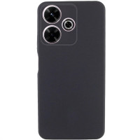 Чохол-силікон GETMAN Liquid Silk Full Camera Xiaomi Redmi 13 4G / Poco M6 4G, чорний