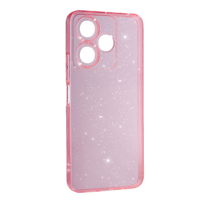 Чохол-силікон Clear Shine Xiaomi Redmi 13 4G / Poco M6 4G Рожевий