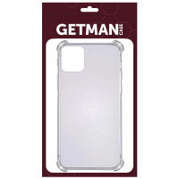 Чехол-силикон Getman Ease logo усиленные углы iPhone 13 Mini, прозрачный