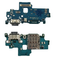 Шлейф для Samsung A366 Galaxy A36, конектора зарядки, мікрофона, оригінал