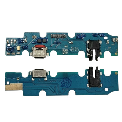 Шлейф Samsung Tab A7 lite / T220 / T225 8.7", коннектора зарядки с наушником, High copy