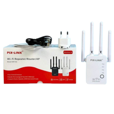 Підсилювач сигналу Wi-Fi PIX-LINK WR16Q