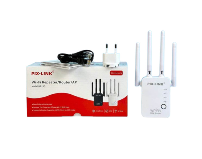 Усилитель сигнала Wi-Fi PIX-LINK WR16Q