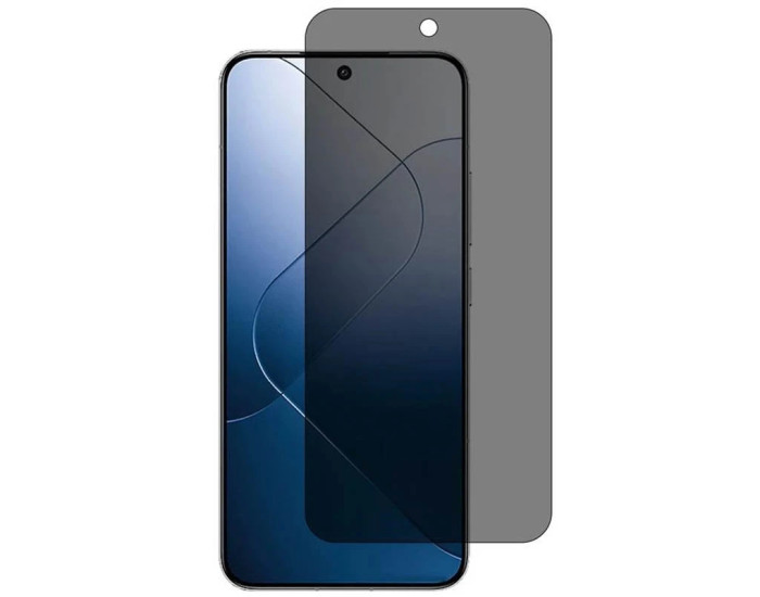 Захисне Скло Privacy Xiaomi Redmi Note 13 Pro 4G/5G /Note 13 4G/5G /Poco X6 5G /M6 Pro 4G /F6 Pro, 5D чорний