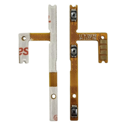 Шлейф для Motorola Moto G62 кнопок звуку, кнопки включення