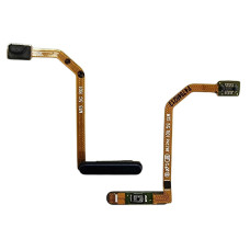 Шлейф для Samsung M15 5G с кнопкой включения, сканер отпечатка пальца, (Touch ID), черный