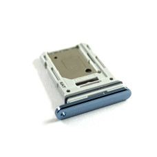 Держатель SIM-карты для Samsung G980 Galaxy S20 FE, G981 Blue (Класс А)