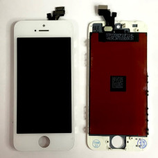 Дисплей с сенсорным экраном (модуль) iPhone 5G, белый (Класс B)