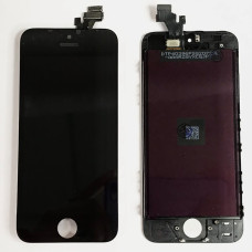Дисплей с сенсорным экраном (модуль) iPhone 5G, черный, High Copy