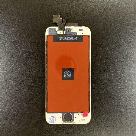 Дисплей с сенсорным экраном (модуль) iPhone 5G, белый, переклейка