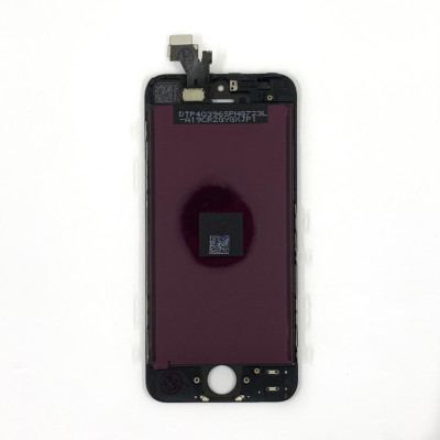 Дисплей з сенсорним екраном (модуль) iPhone 5G, чорний, переклеювання