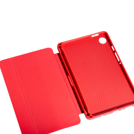 Чехол-книга Smart Case with Pencil на планшет Samsung Tab A9 Plus / SM-210 / SM-X215, 10.1 красный