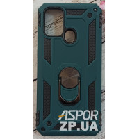 Чехол-силикон Противоударный Antishock Samsung M21/M215/M30S/M307 зеленый