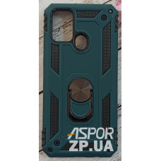 Чехол-силикон Противоударный Antishock Samsung M21/M215/M30S/M307 зеленый