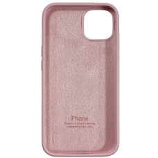 Чехол-силикон оригинал Full Soft Matte iPhone 13 (Розовый / Chalk Pink)