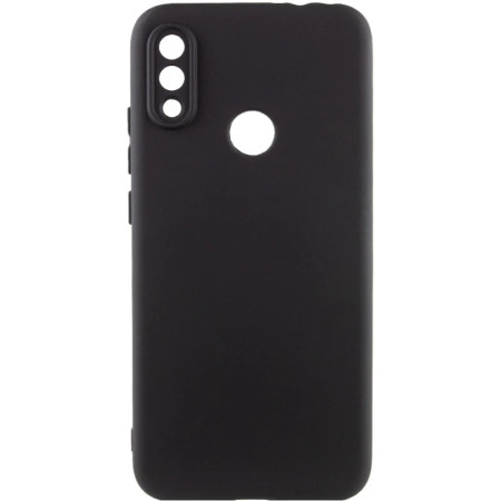 Чехол-силикон Getman Liquid Silk Full Camera Xiaomi Redmi Note 7 (Черный / Black) (Класс B)