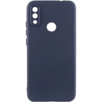 Чехол-силикон Getman Liquid Silk Full Camera Xiaomi Redmi Note 7 (Синий / Navy Blue) (Класс B)