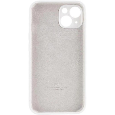 Чехол-силикон оригинал Full Camera Soft Matte iPhone 13 Mini White