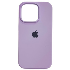 Чехол-силикон оригинал Silicone Case Full Protective with MagSafe для Apple iPhone 15 Pro Max Lavander