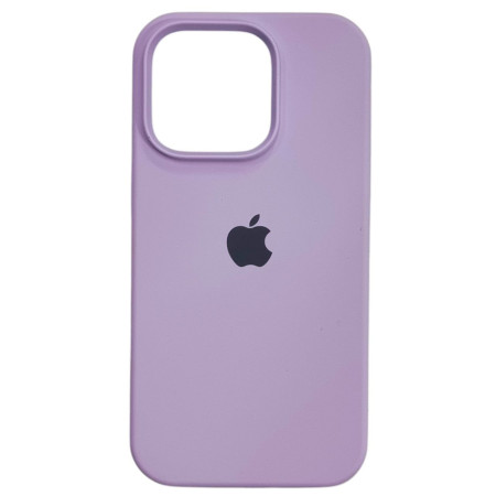 Чехол-силикон оригинал Silicone Case Full Protective with MagSafe для Apple iPhone 15 Pro Max Lavander