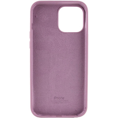 Чохол-силікон оригінал Full Soft Matte Case with MagSafe iPhone 15 Pro Max Лавандовий