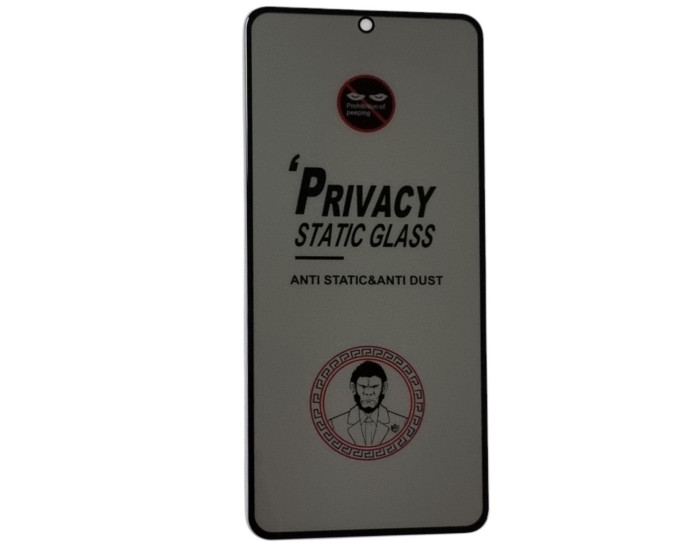 Захисне Скло Privacy Xiaomi Poco X7 Pro, 5D чорний
