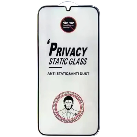 Защитное стекло Privacy Samsung A35 / M35 / M36 / A55 / S24 FE черный