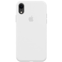 Чехол-силикон оригинал Soft Matte iPhone XR White (Класс А)