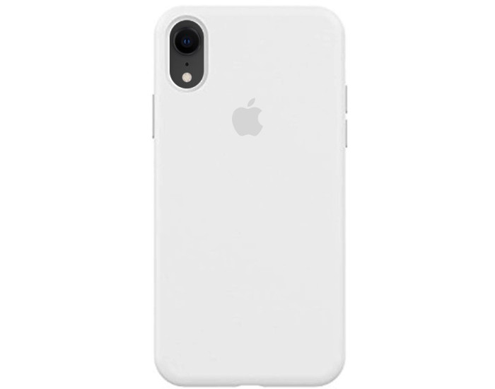Чехол-силикон оригинал Soft Matte iPhone XR, White