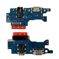 Шлейф для Samsung M215-M21/M307-M30s/M315-M31 коннектора зарядки, конектора гарнитуры с микрофоном, High Copy (Класс B)