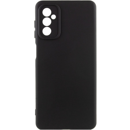 Чехол-силикон Silicone Cover Lakshmi Full Camera Samsung A34 5G(Черный / Black) (Класс B)