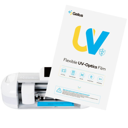 Защитная пленка для плоттера Gelius UV-Optics Glass Clear (box)+UV lamp (Класс B)