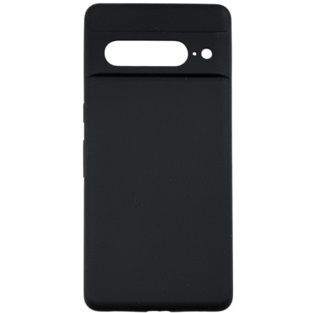 Чехол-силикон Silicone Lakshmi Full Camera Google Pixel 7 Pro (Черный / Black)