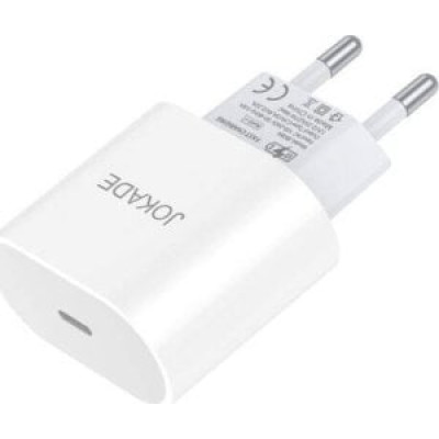 Мережеве зарядний пристрій Jokade JB064 BAIYU PD27W / USB-C, Білий