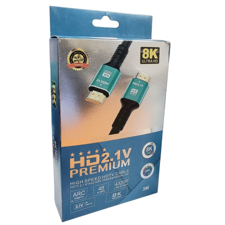 Кабель HDMI 2.1V (8K /3m) UHD