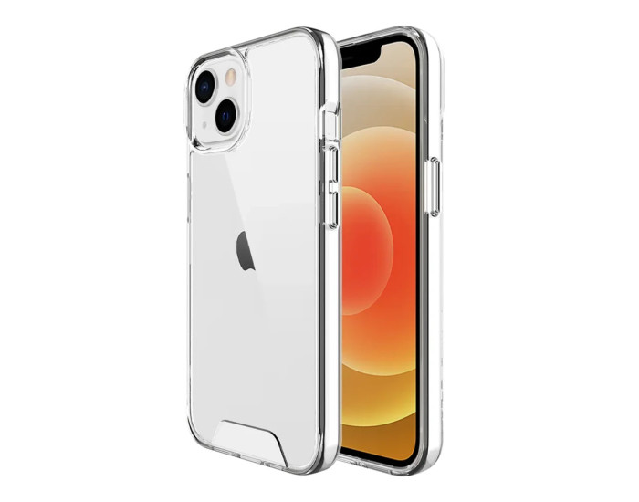 Чехол-силикон Space Collection iPhone 16 Plus прозрачный