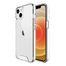Чехол-силикон Space Collection iPhone 16 прозрачный