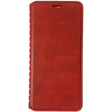 Чехол-книга Leather Folio Samsung A34 5G красный
