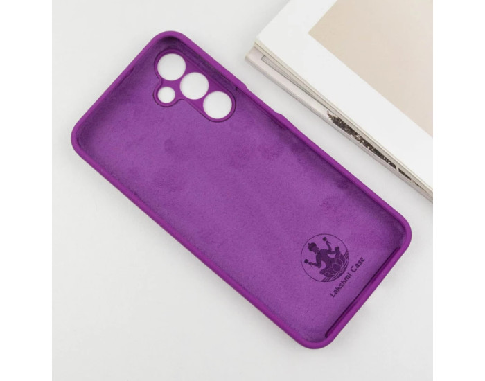 Чохол-силікон Silicone Lakshmi Full Camera Samsung A16 5G (Фіолетовий / Purple)