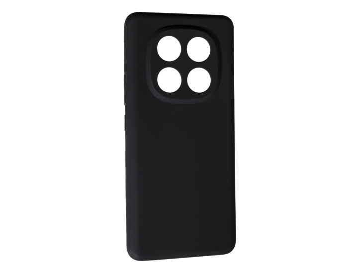 Чехол-силикон оригинал Full Soft Matte Xiaomi Redmi Note 14 Pro 5G / Poco X7 Black