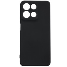 Чехол-силикон GETMAN Liquid Silk Full Camera для Motorola Moto G15 4G,  (Черный)