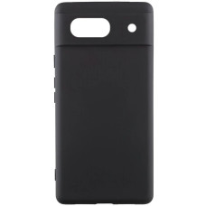 Чехол-силикон Silicone Lakshmi Full Camera Google Pixel 7A (Черный)