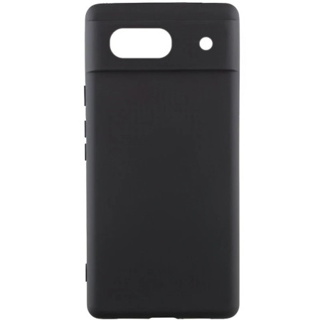 Чехол-силикон Silicone Lakshmi Full Camera Google Pixel 7A (Черный)
