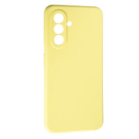 Чехол-силикон Full Silicon Samsung Galaxy S24 FE (Желтый)