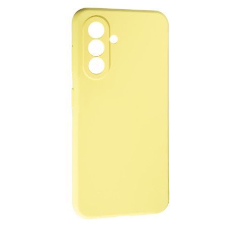 Чехол-силикон Full Silicon Samsung Galaxy S24 FE (Желтый)