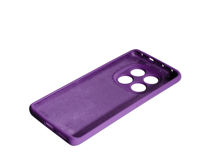 Чехол-силикон оригинал Full Soft Matte Xiaomi Redmi Note 14 Pro 5G / Poco X7 Фиолетовый
