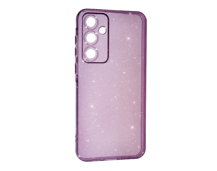 Чохол-силікон Clear Shine Samsung S24 / Samsung S25 фіолетовий