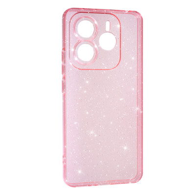 Чехол-силикон Clear Shine Xiaomi Redmi Note 14 4G (UA/Europe) Розовый